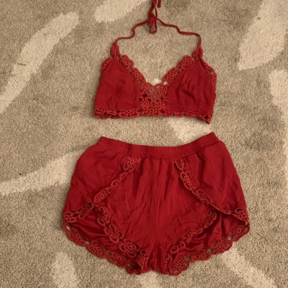 Tops - Two piece crop top set Tops - Two piece crop top set